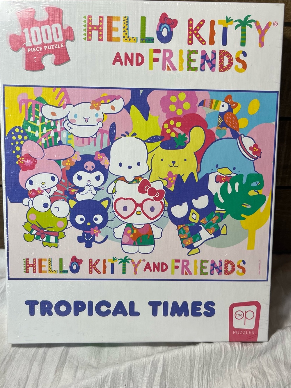 hello kitty and friends Tropical Times The OP Puzzle 1000 Pieces Sanrio